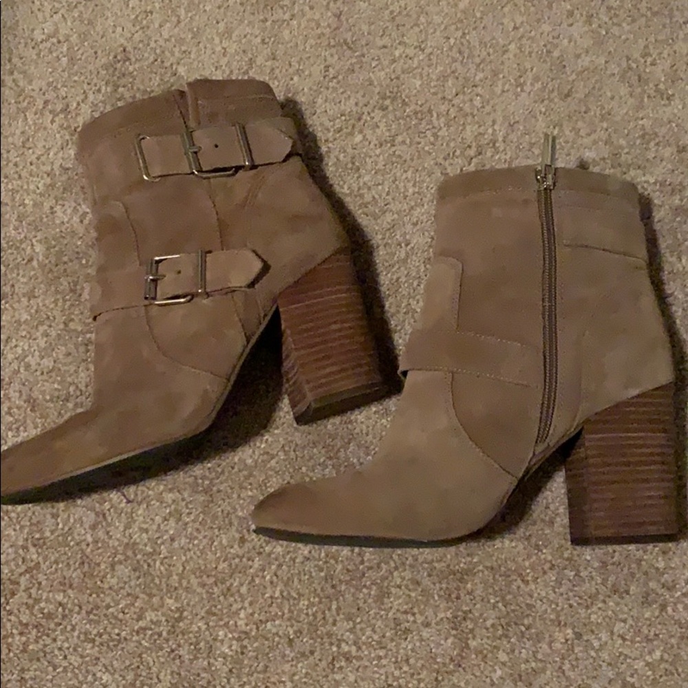 Tan Booties - Picture 2 of 2